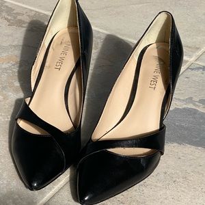 Black Nine West high heels size 6.5